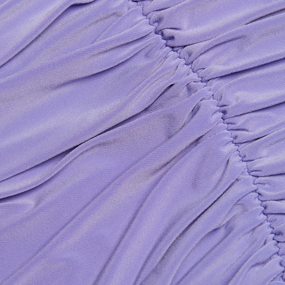 NWOT Norma Kamal Diana Mini Dress in Lilac XS - Picture 7 of 9